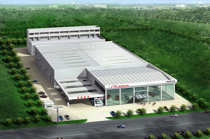 廣本4s店B級店設(shè)計(jì)案例